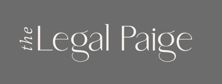 the Legal Paige logo