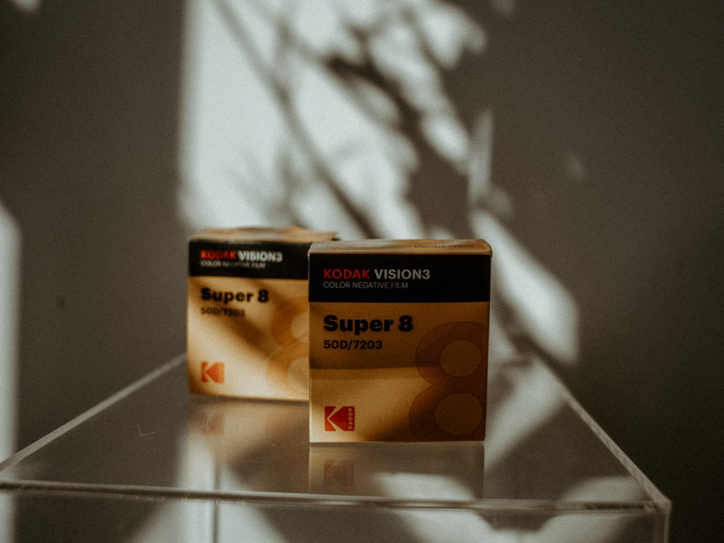 super 8mm film rolls 
