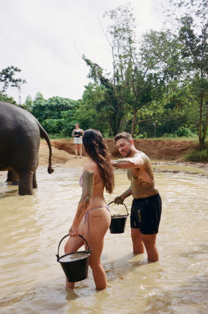 thailand elopement with elephants