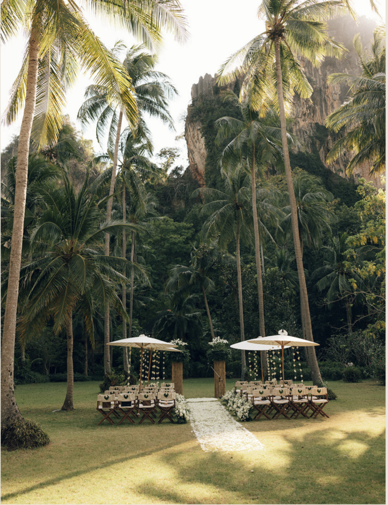 rayavadee thailand elopement