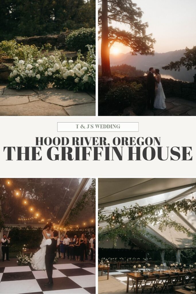 Hood River, OR wedding Pinterest pin