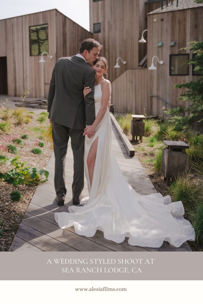 Sea Ranch Lodge wedding Pinterest inspiration pin